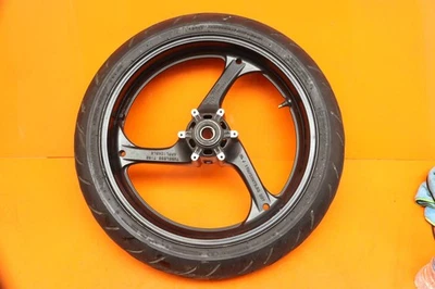 2006-2007 HONDA CBR1000RR OEM FRONT WHEEL RIM W TIRE - Image 1 of 4