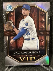 2025 Bowman Chrome #VIP-11 Jac Caglianone Very Important Prospects Royals VIP - Picture 1 of 2