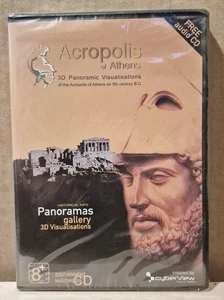 Acropolis Of Athens 3D Panoramic Visualizations of 5th Century B.C. CD-ROM. NEW - Picture 1 of 2