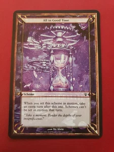 All In Good Time MTG Archenemy - Imagen 1 de 3