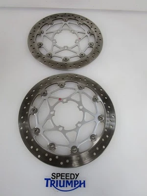 TRIUMPH STREET TRIPLE 765 RS /R DAYTONA 675 THRUXTON 1200 RS R FRONT BRAKE DISCS - Image 1 of 4