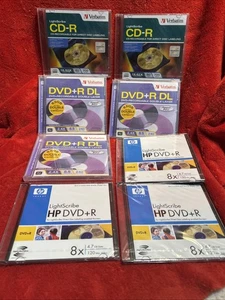 3 Verbatim DVD+R DL Double Layer Recordable 8.5 GB Single Sided 240 Min Video - Picture 1 of 7