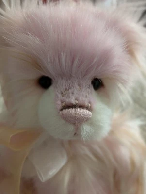 Oso de peluche rosa pan de hadas Charlie Bears Foto 1 de 4