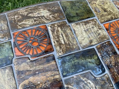 table basse céramique Vallauris - Photo 1/4