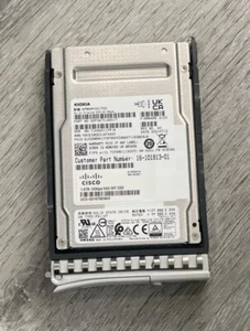 1.6TB KIOXIA HPE CM6 Series SSD 2.5" Enterprises NVMe Pcie U.3 KPM6WVUG1T60 #M43 - Picture 1 of 4