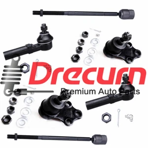 6PC Front Tie Rod Ball Joint Kit for 1993-2002 Mercury Villager & Nissan Quest - Picture 1 of 4