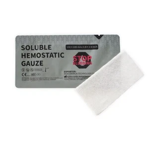 Soluble Gauze Hemostatic Trauma Wound Packing Gauze Emergency Bandage Dressing - Picture 1 of 17