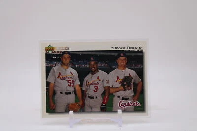 1992 Upper Deck #702 Mark Clark / Brian Jordan / Donovan Osborne - Image 1 of 2