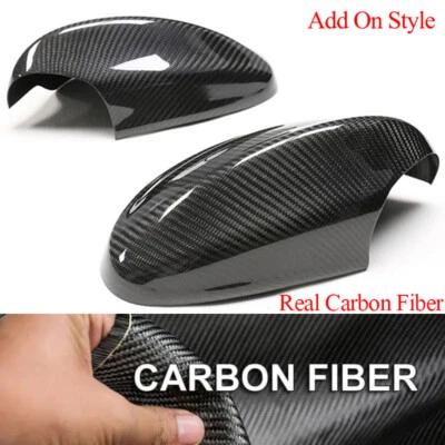 Tapa de espejo retrovisor lateral de fibra de carbono para BMW 3 SER E92 E93 PRE-LCI 2006-09 Foto 1 de 4