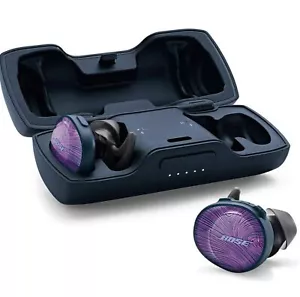 Bose SOUNDSPORT FREE WIRELESS Headphones Bluetooth Earbuds - Purple - Picture 1 of 3