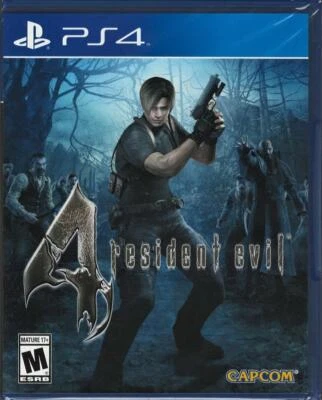 Resident Evil 4 HD PS4 (Brand New Factory Sealed US Version) PS4 - Image 1 of 2