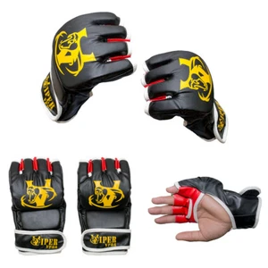 MMA Boxen Greifhandschuhe Kampf Punch Training Handschuh UFC Thai Cage VIPER - Bild 1 von 8