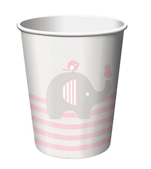 Little Peanut Pink 9oz Hot/Cold Cups (8 ct) One Pack - Image 1 of 1