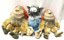 VINTAGE 1980 Where the Wild Things Are Sendak SIPI & Bernard Monster Plush Set