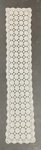 Hand Crochet Table Runner Dresser Scarf 66x12 - Picture 1 of 7