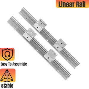 Varilla de eje guía de riel lineal CNCYEAH 2xSBR20 200-2200 mm + 4xSBR20UU bloque de rodamientos EE. UU. - Imagen 1 de 23