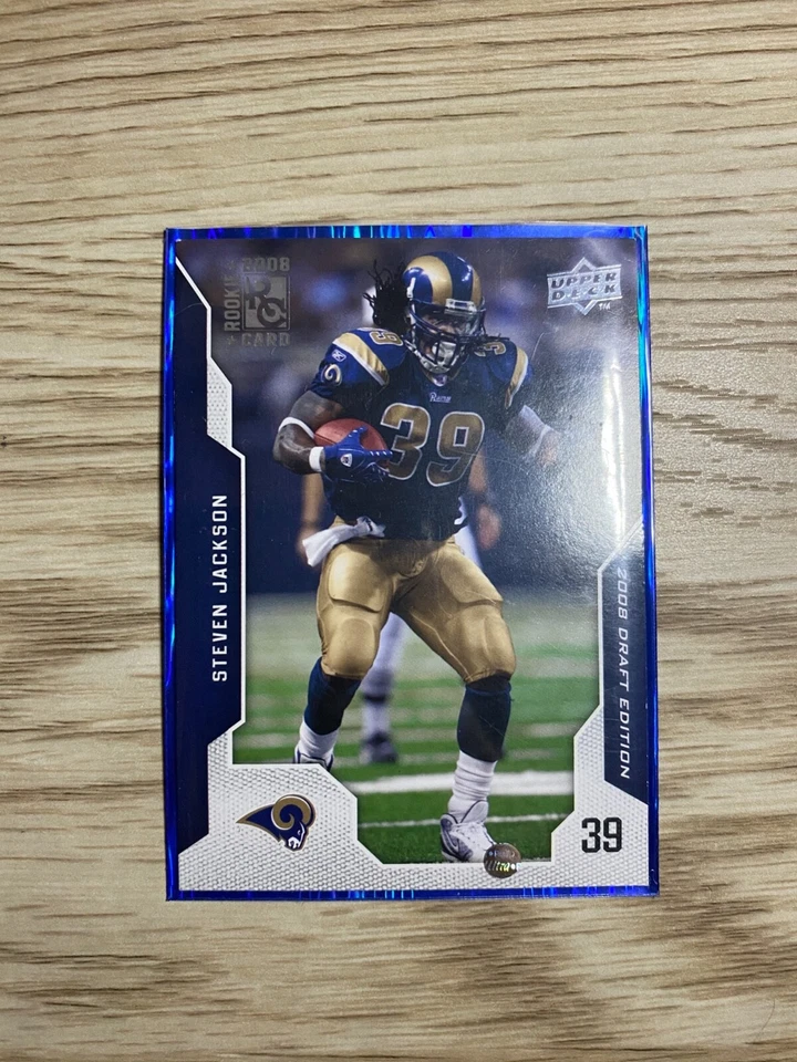 Tarjeta de novato Steven Jackson cubierta superior St. Louis Rams ¡¡COMO NUEVA!!! Foto 1 de 1
