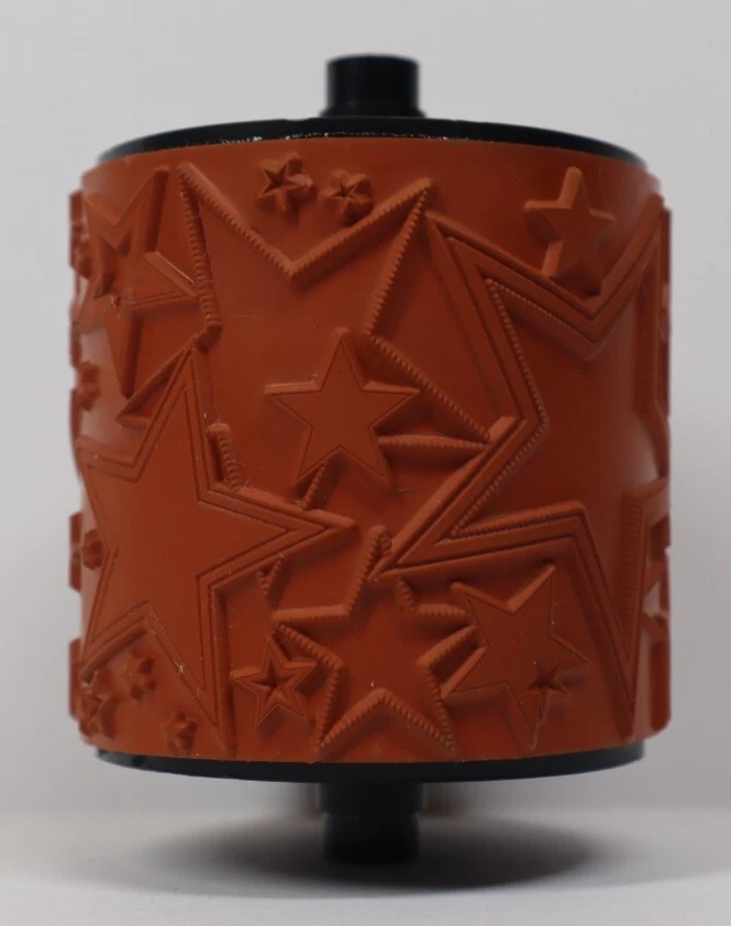 Stampin' Up Rubber Stampin Around 2" Wheel CLASSIC STARS Formas - Imagem 1 de 2