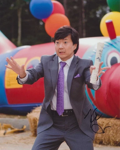 KEN JEONG SIGNED THE GOODS: LIVE HARD, SELL HARD 8X10 PHOTO 2 Cover