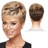 Blonde pixie wig