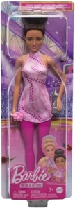 Barbie Careers Fashion Doll & Accessories, Brunette Ice Skater - Picture 1 of 6