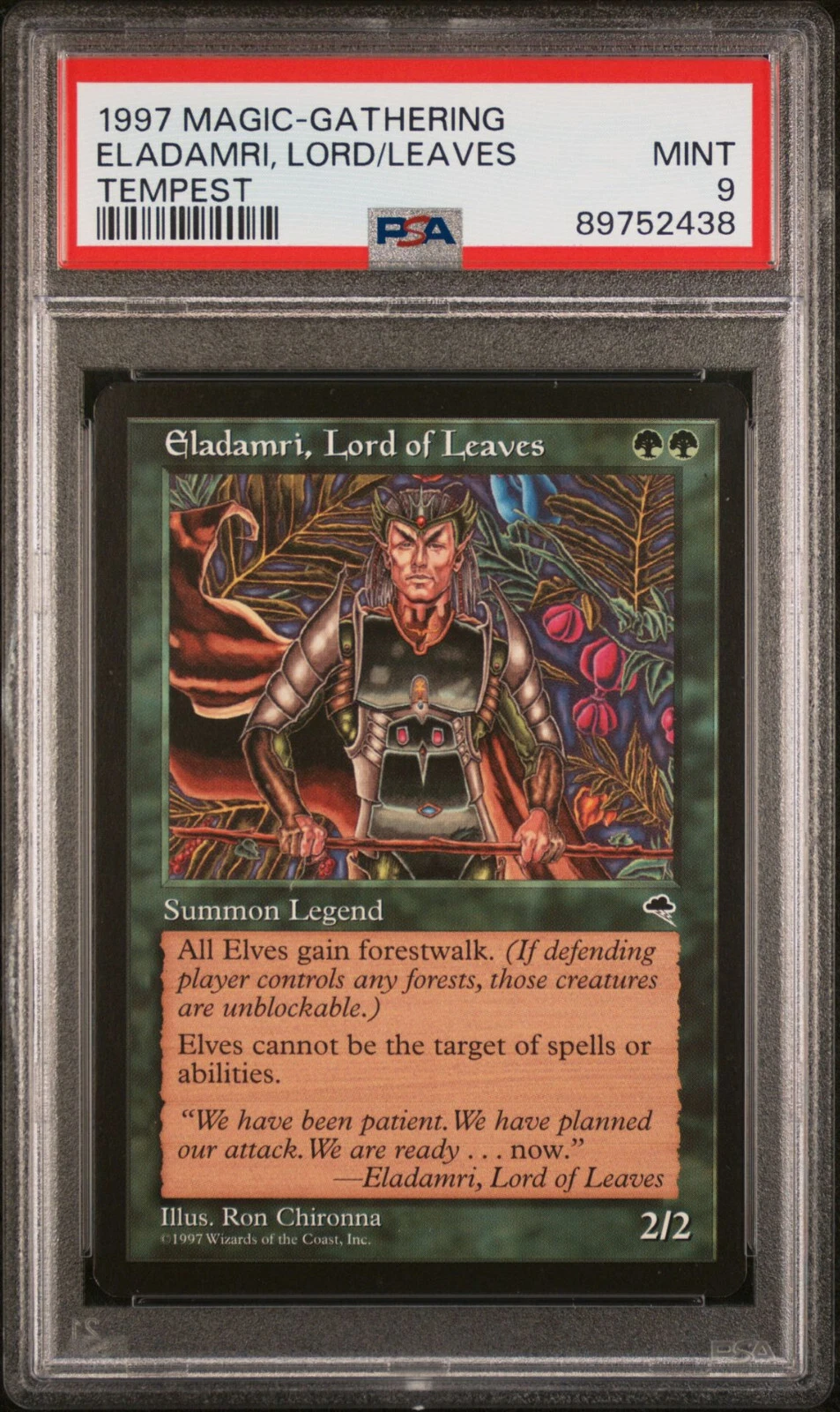 Eladamri, Lord of Leaves 1997 Tempest Base Price Guide