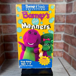Barney's Best Manners VHS. Barney & Friends Collection. 1992. - Picture 1 of 5