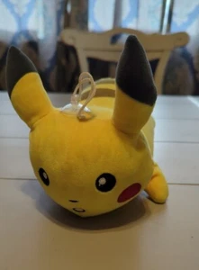 Pokemon Pikachu Peluche Ventosa Finestra Auto Giallo Peluche - Foto 1 di 6