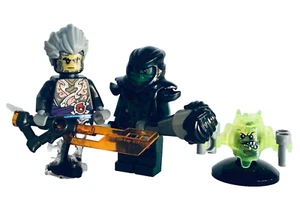 Lego Cinder 2 Faces Evil Ghost Limited Edition Ninjago + Evil Green Ninja - Imagen 1 de 6