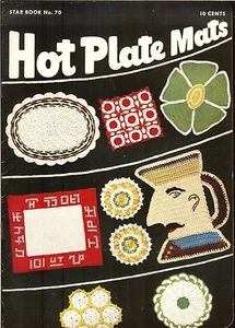 HOT PLATE MATS - 13 crochet projects - 1950 Star Booklet #70 - Bild 1 von 12
