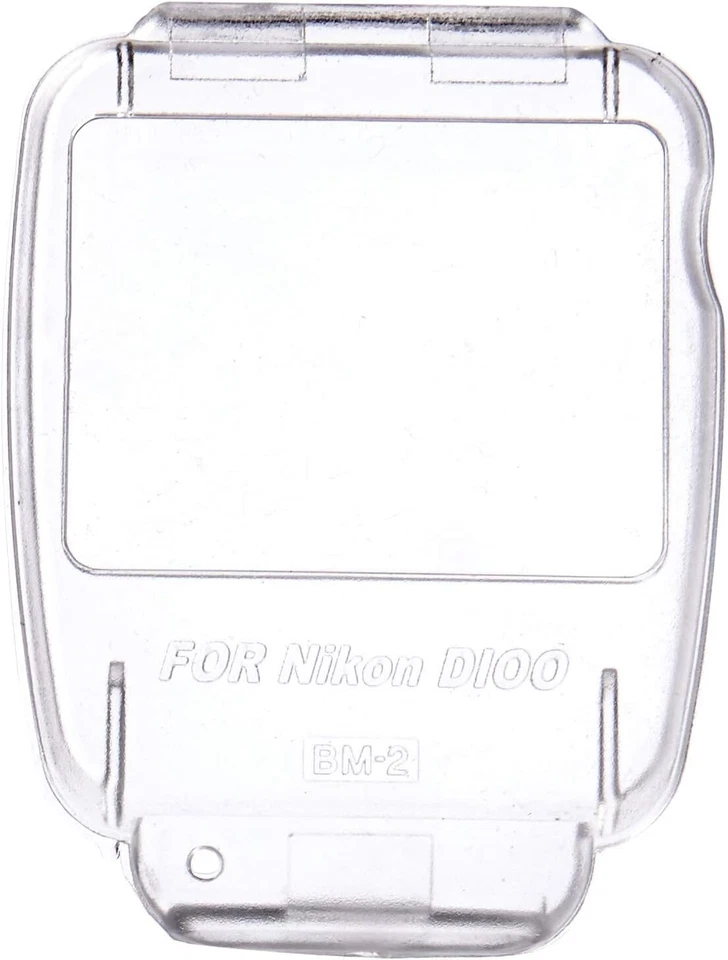 Clear Plastic Replacement LCD Cover Protector for Nikon D100 BM-2 Cover - Image 1 of 1