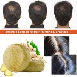 Shampoo Bar Soap Darkening Hair Shampoo  Hair Reverse Essence Ginger Gray✈ - Afbeelding 1 van 11