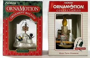 VTG Noma 1989 Ornamotion CHRISTMAS ORNAMENT Motion Penguin Playmates Dear Santa - Picture 1 of 11
