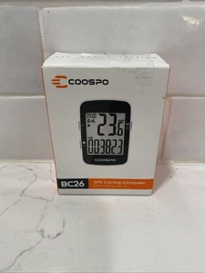 COOSPO GPS Ciclismo Computer Bluetooth BC26 GPS Bike Tracker NUOVO/scatola aperta - Foto 1 di 2