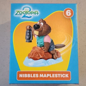 McDonalds Happy Meal Toy 2025 Zootopia #6 Nibbles Maplestick - Foto 1 di 4