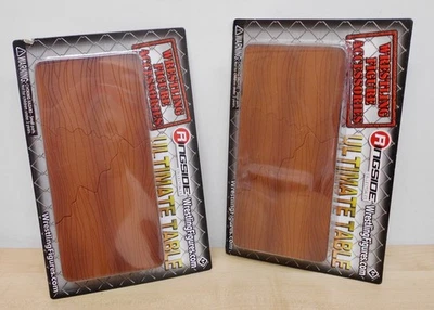 RINGSIDE COLLECTIBLES Paar WWE Ultimate Breakable Tables **brandneu**