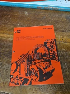 Cummins V-555-M Marine Diesel Parts Catalog V-555 V8 Bulletin No. 3379545 - Picture 1 of 6