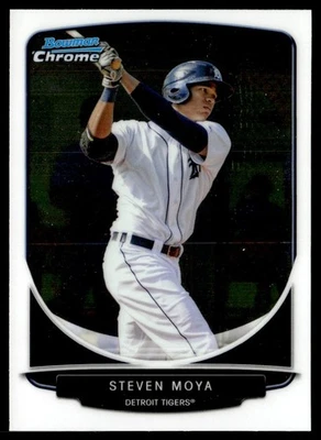 2013 Bowman Chrome Prospects Steven Moya Detroit Tigers #BCP53 - Image 1 of 2