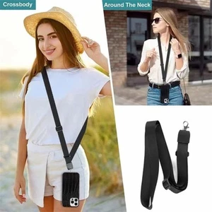 Crossbody Mobile Phone Lanyard Anti-lost Neck Strap Men Women - Photo 1 sur 14