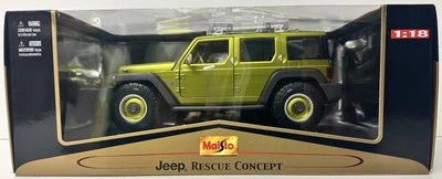 1/18 Jeep Rescue Concept American Off Road 4x4 1:18 GREEN - Image 1 of 4
