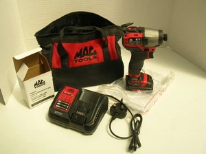 MCF801 Mac Tools 12V 1/4" Drive Brushless Impact Driver, Battery, Charger, Bag - Picture 1 of 20