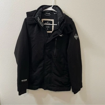 Hollister all weather collection soft shell black XS - Image 1 of 4