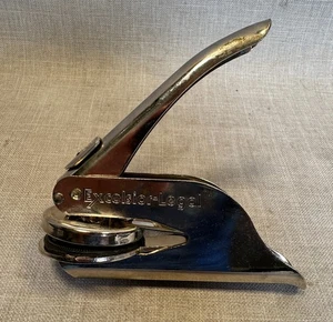 Excelsior Legal Pocket Seal Embossing Stamp Louisiana Limited Edition Corp Seal - Bild 1 von 7