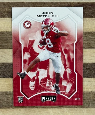 2022 Panini Chronicles Playoff Draft Picks Football John Metchie III RC #14 - Image 1 of 2