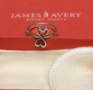 James Avery Love Without End Heart Ring - Picture 1 of 7
