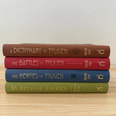 El Señor de los Anillos El Mundo de Tolkien Libros de David Día 4 Colección de Libros Foto 1 de 4