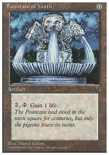 MTG - Fountain of Youth - Chronicles - NM, English Magic FLAT RATE SHIP - Image 1 of 1