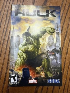 The Incredible Hulk Spiel für Playstation 2 PS2 NUR ORIGINAL HANDBUCH - Bild 1 von 2