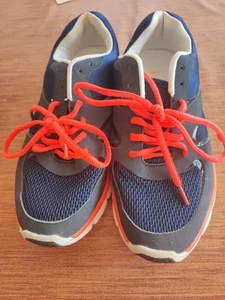 Damen-Sport-Schuhe+Gr. 42 +Blau Orange+bequem+Leicht+Helle Sohle - Bild 1 von 6