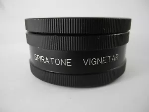 Spiratone VIGNETAR 52MM ADJUSTABLE VIGNETTING FILTER VERY COOL VINTAGE ITEM - Picture 1 of 6